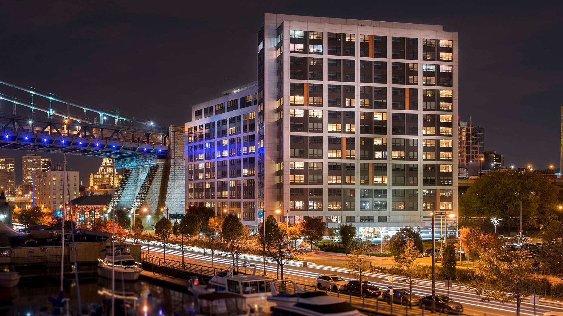 Location One Water Street Apartments